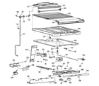 Kenmore 3638604481 compartment separator diagram