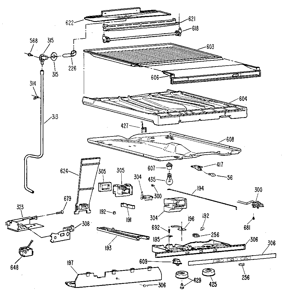 Compartment separator