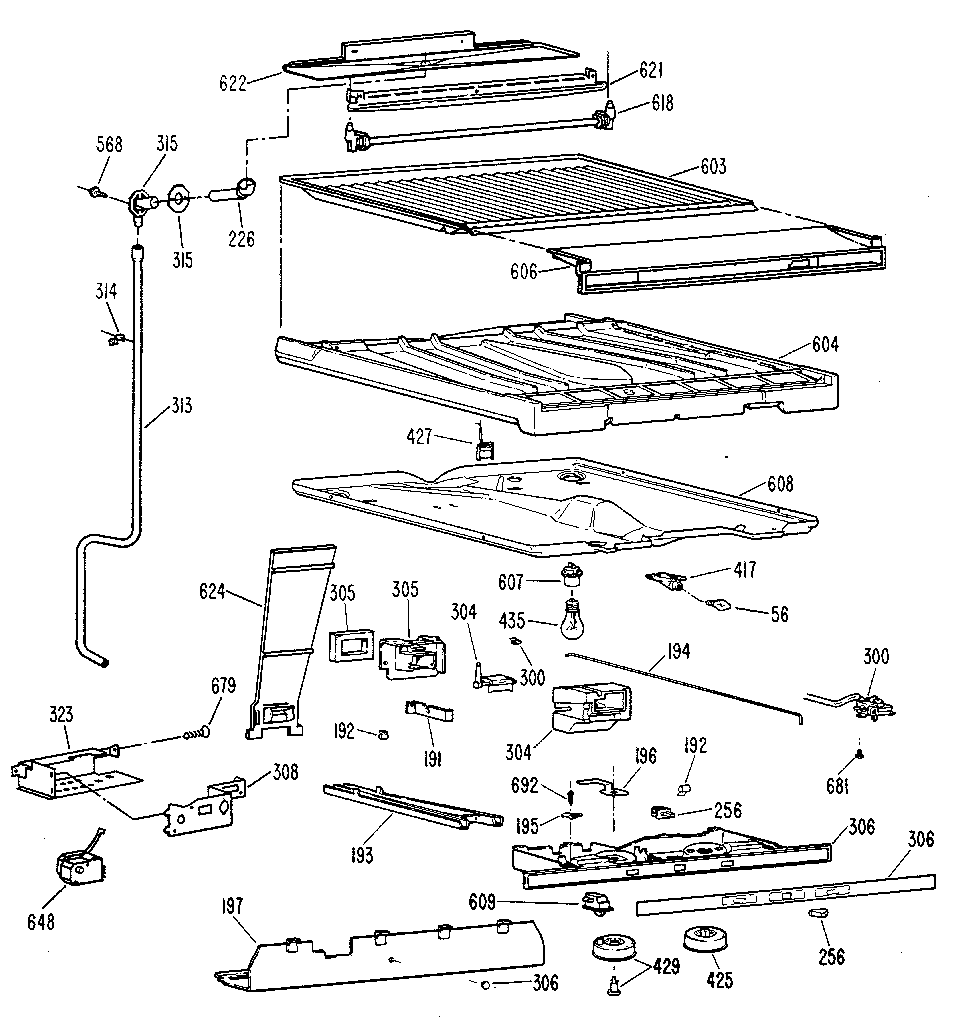Compartment separator