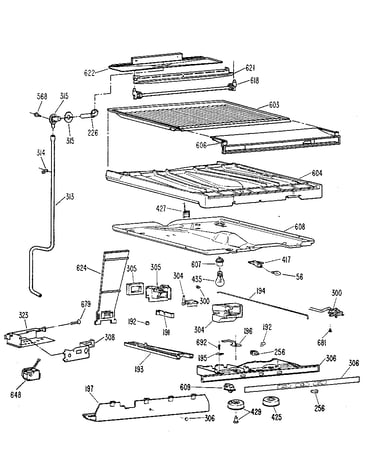 Compartment separator