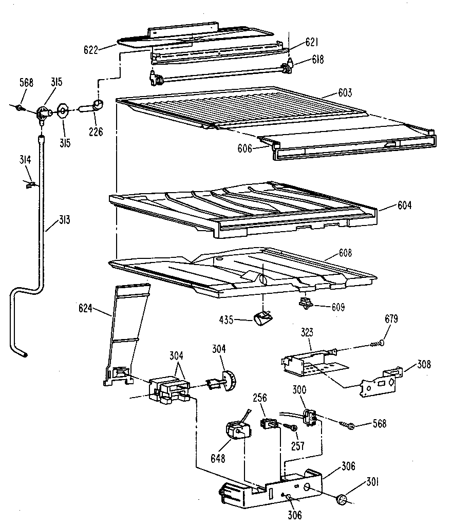 Compartment separator
