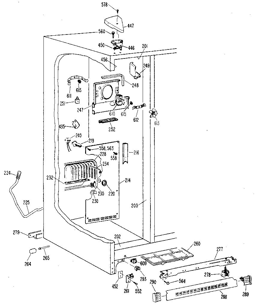 Freezer section