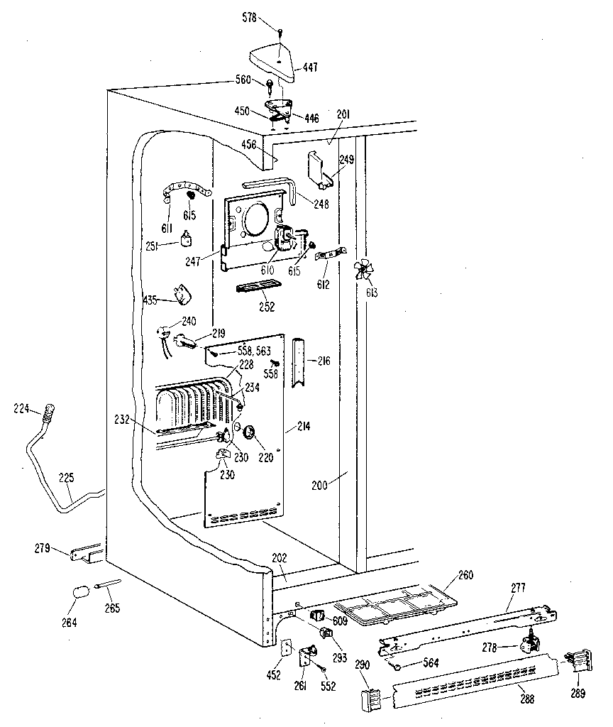 Freezer section