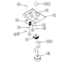 Kenmore 62922001 escutcheon assembly diagram