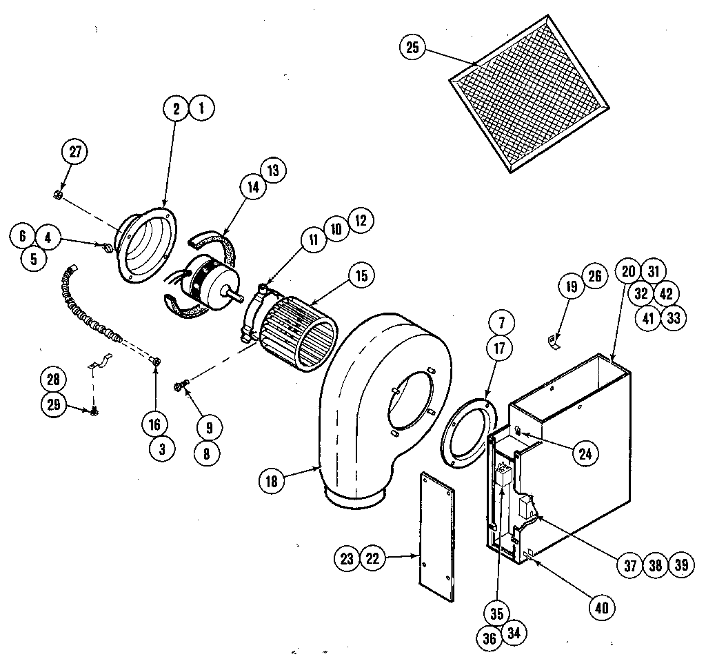 Blower plenum