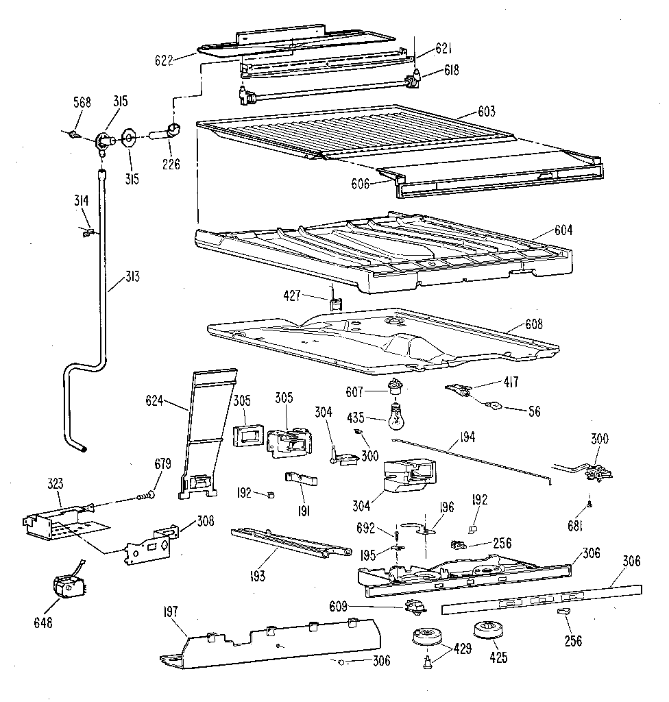 Compartment separator