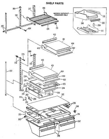 Shelf parts