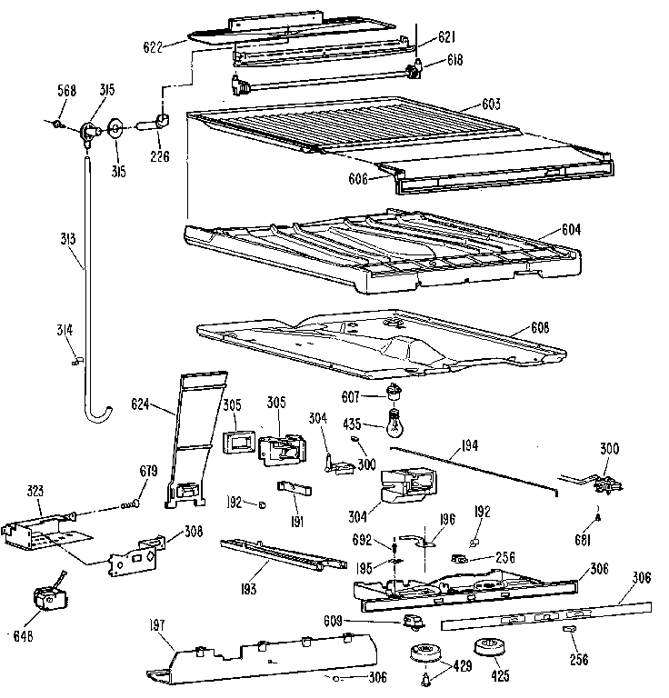Compartment separator
