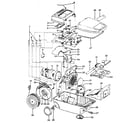 Hoover S3505 main assembly diagram