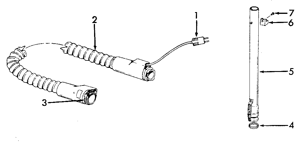 Hose & extension tube