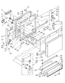Door and toe panel