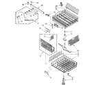 Kenmore 6651578582 dishrack diagram