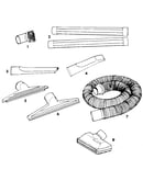 2-1/2" diameter plastic accessories
