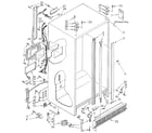 Kenmore 1068580361 cabinet diagram