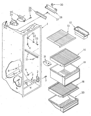 Refrigerator liner