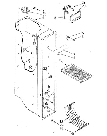 Freezer liner