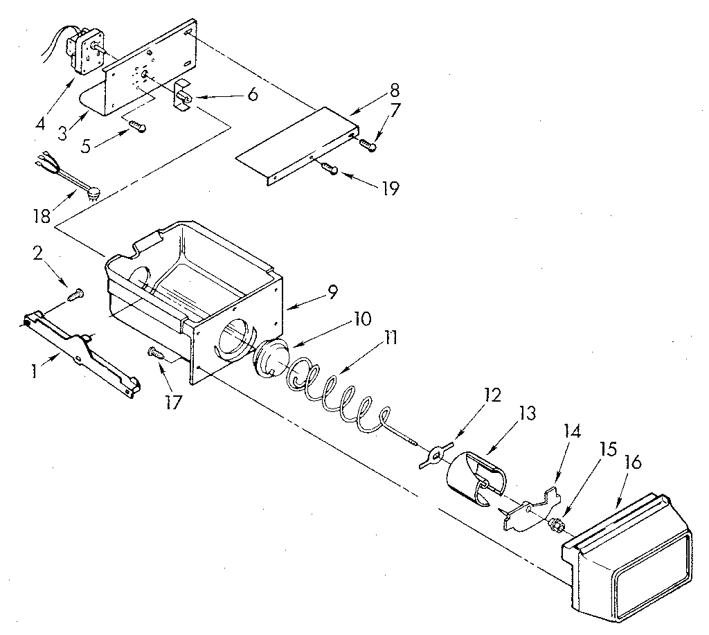 Freezer interior
