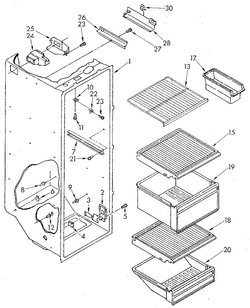 Refrigerator liner
