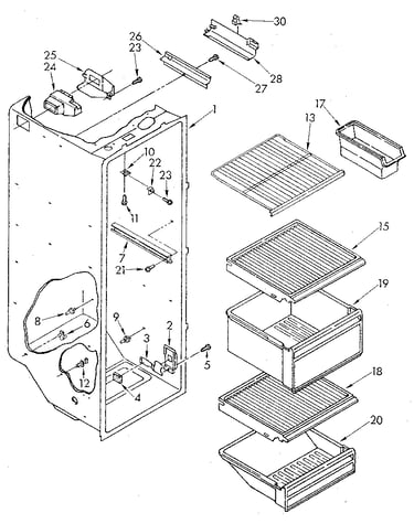 Refrigerator liner