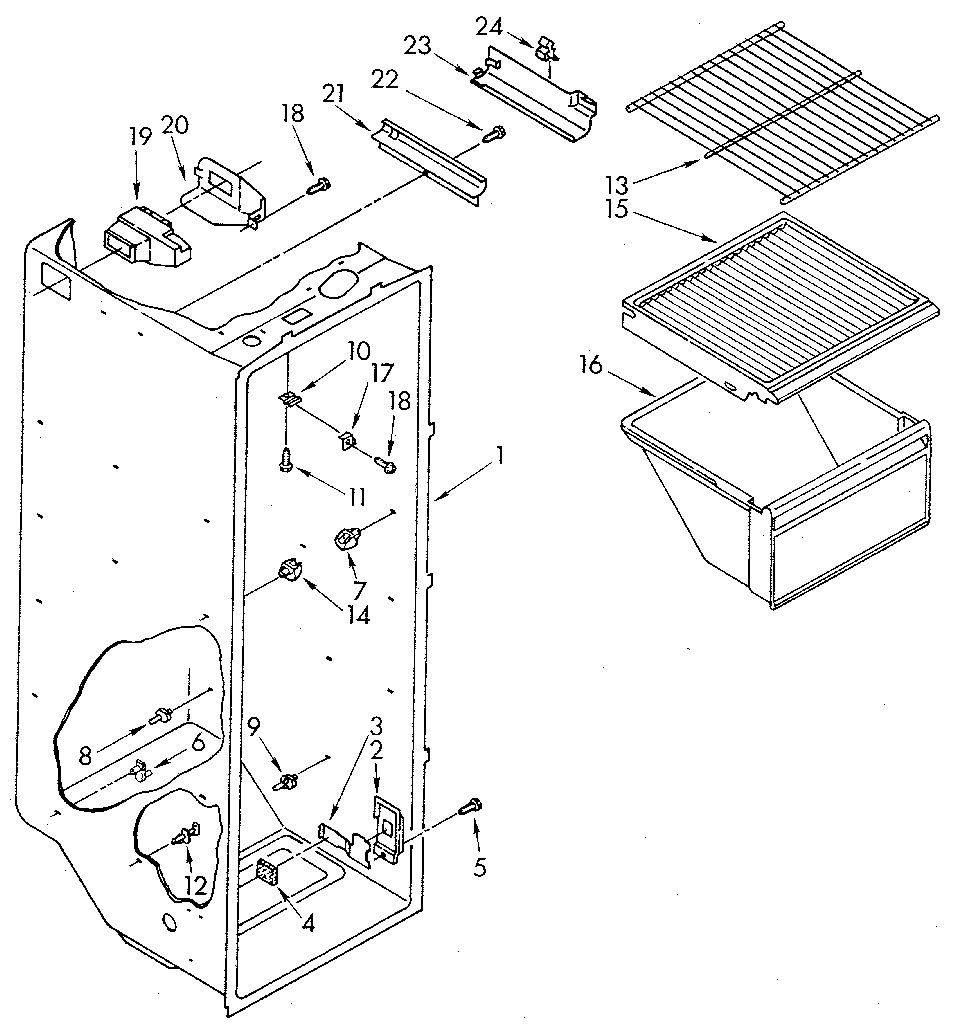 Refrigerator liner