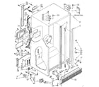 Kenmore 1068582711 cabinet diagram