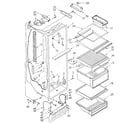 Kenmore 1068582771 refrigerator liner diagram