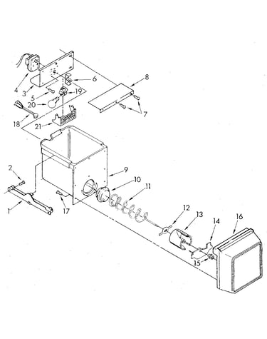 Freezer interior