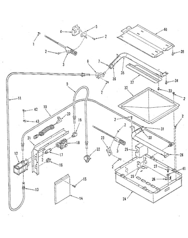 Burner section
