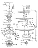 Motor, heater, and spray arm