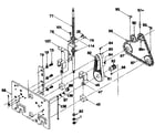 Craftsman 306233811 adjuster screw & sprocket/chain diagram