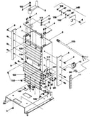 Frame, side rails & base plate