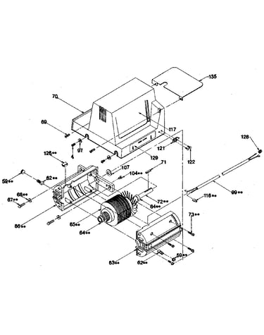 Shroud/deflector & motor