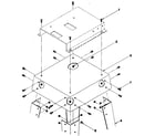Craftsman 306233811 planer molder stand diagram