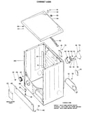 Cabinet and top