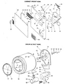 Cabinet front and drum