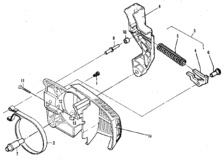 Brake housing assembly