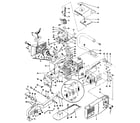 McCulloch PRO MAC 610 MODEL 13600041-29 general assembly diagram