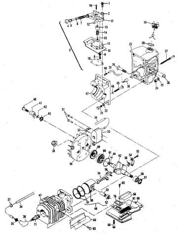 Powerhead & oiler assemblies