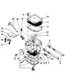 Complete carburetor zama c-2s
