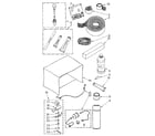 Kenmore 1068732992 compressor start kit and adhesives diagram