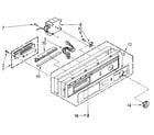 Kenmore 6651779582 control panel diagram