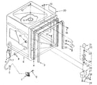 Kenmore 6651779582 tub diagram