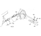 Kubota W5021-SC change lever - joint diagram
