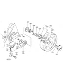 Rear wheel (8x2.0)