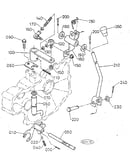Speed change lever