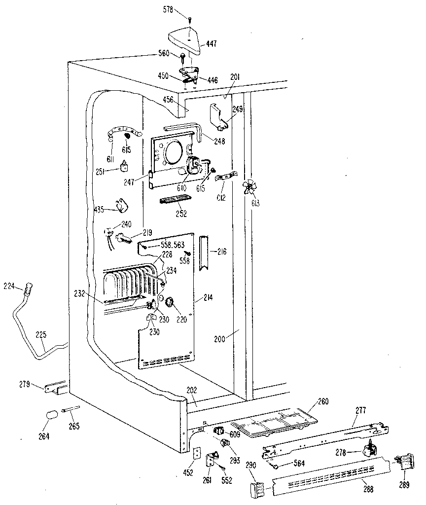 Freezer section