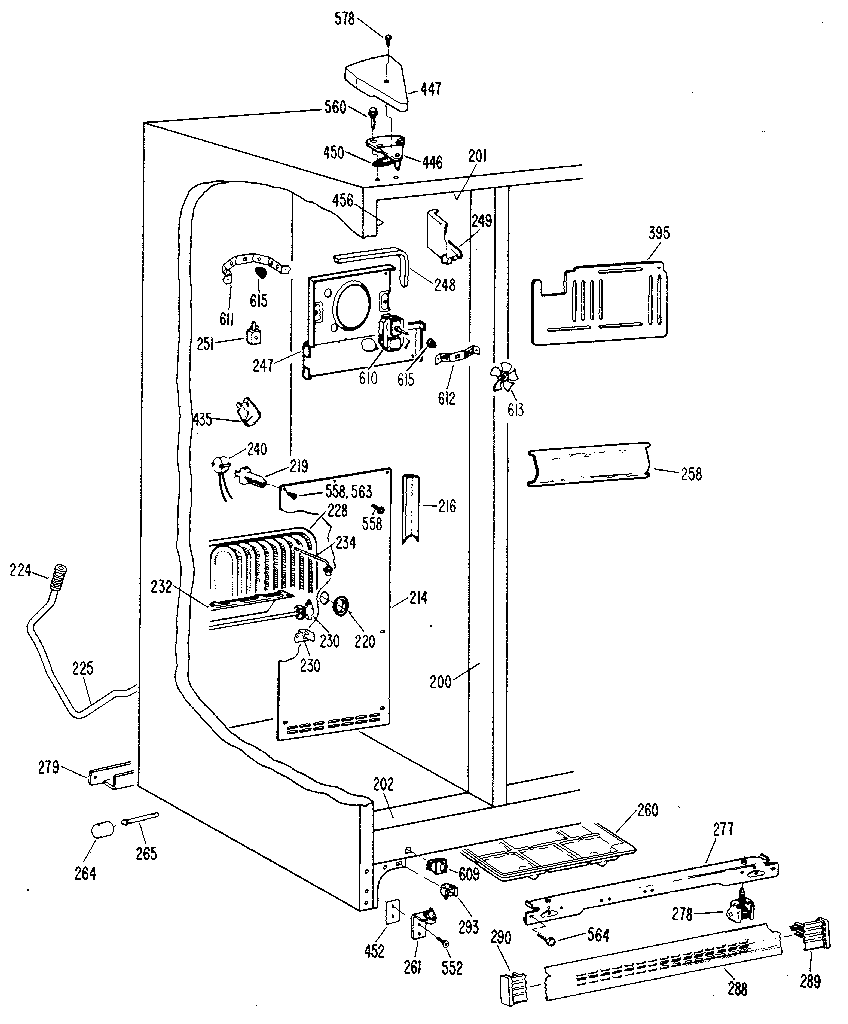 Freezer section