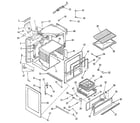 Kenmore 9117188813 body section diagram