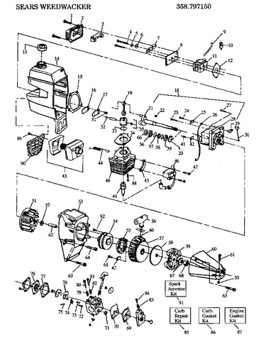 Sears weedwacker