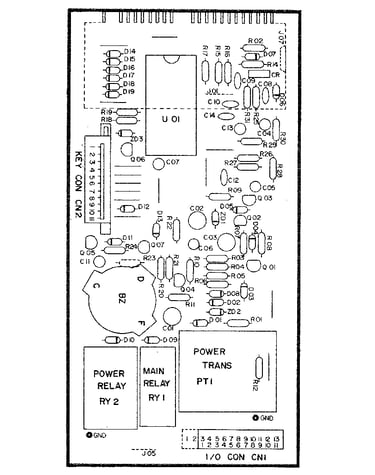 Power and control circuit board